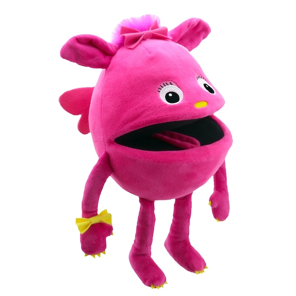 The Puppet Co Baby Monsters Pink Monster 004405 - main